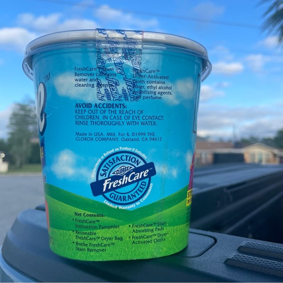 Clorox Fresh Care At Home Dry Cleaning Kit Color Safe 4 Dryer Loads Unopened - Picture 2 of 5